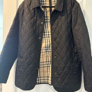Burberry Black Quilted Jacket